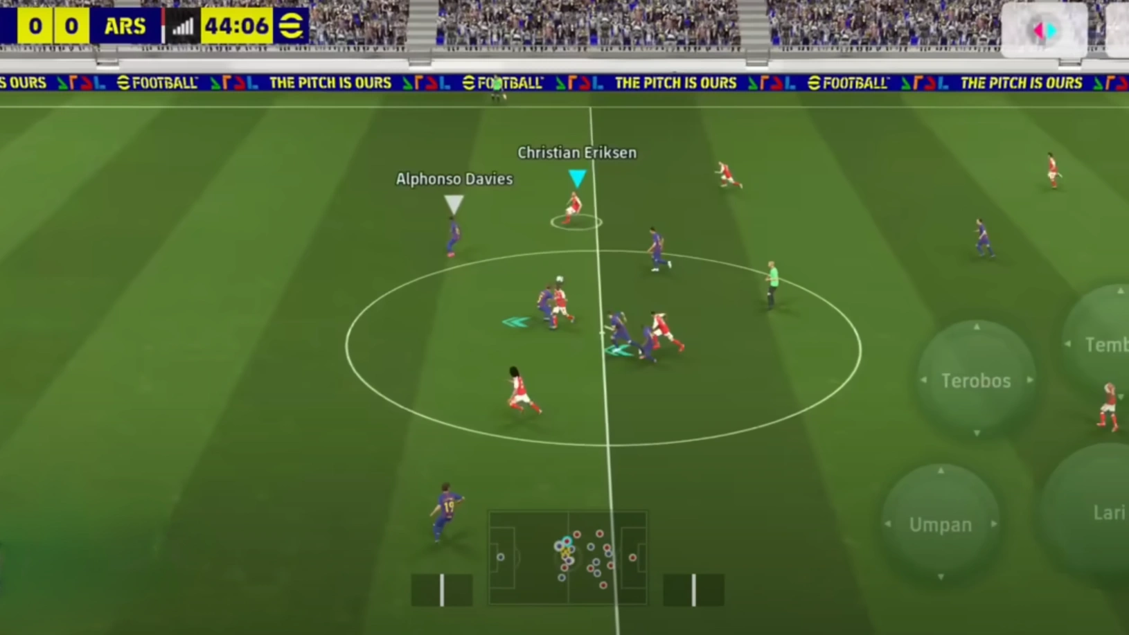formasi efootball 2025 serangan balik cepat