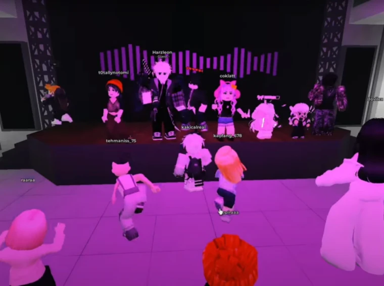 roblox party room