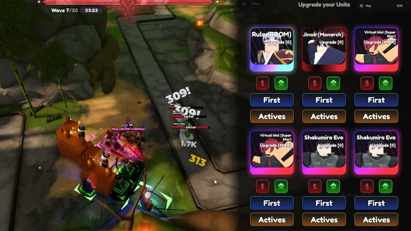 code tower defense roblox