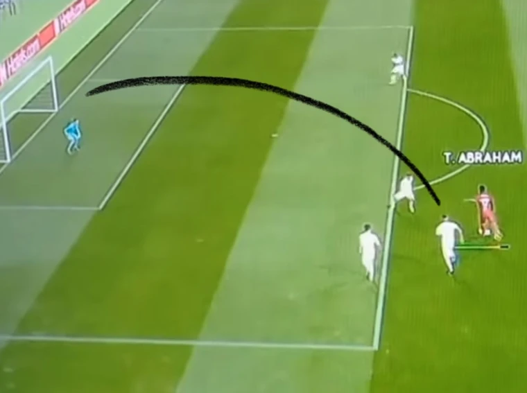 cara tendangan melengkung ps3