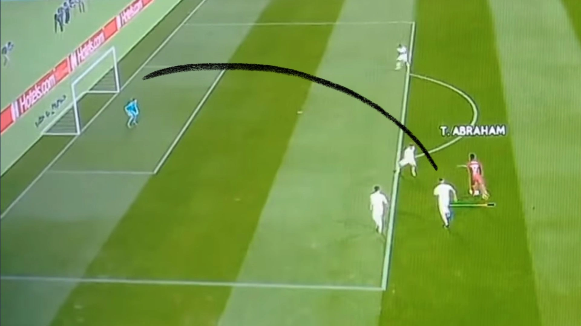 cara tendangan melengkung ps3