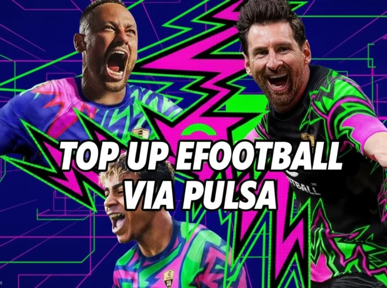 top up efootball via pulsa