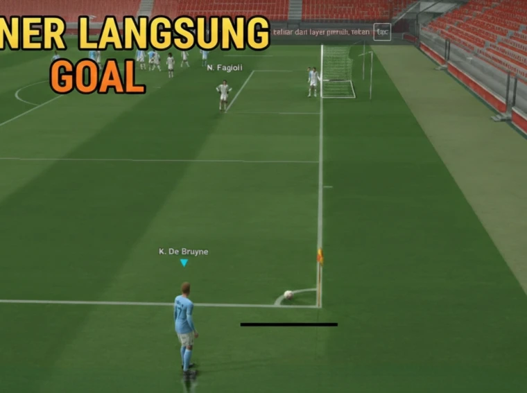 trik pes ps3 tendangan sudut