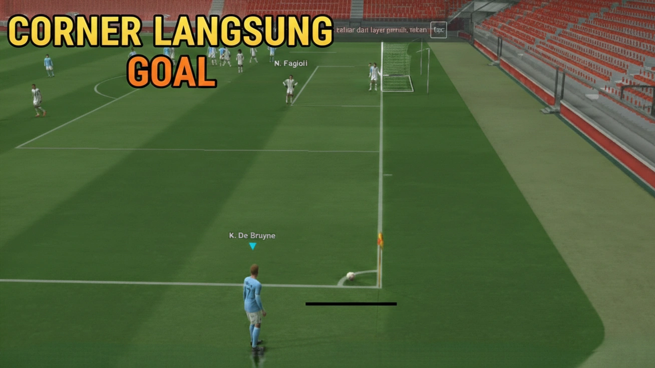 trik pes ps3 tendangan sudut